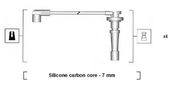 MAGNETI MARELLI Süütesüsteemikomplekt 941315070894